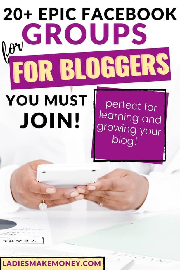 Here is an epic list of must Facebook groups for bloggers that you must join if you want to grow your blog and learn from pro bloggers! Here is a list of my favorite Facebook groups for Bloggers and Entrepreneurs. #facebookgroups #groupsforbloggers