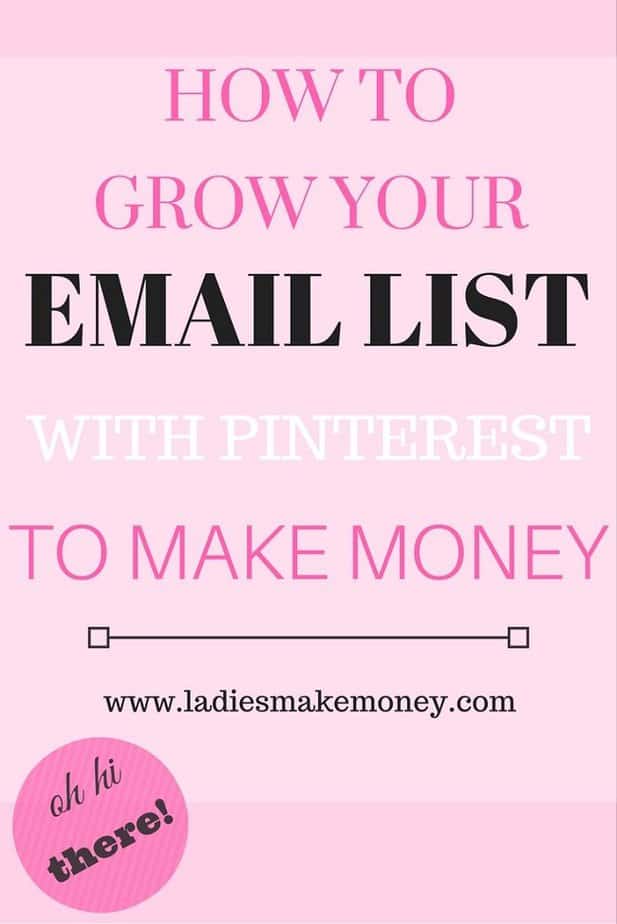  Grow Your Email List with Pinterest