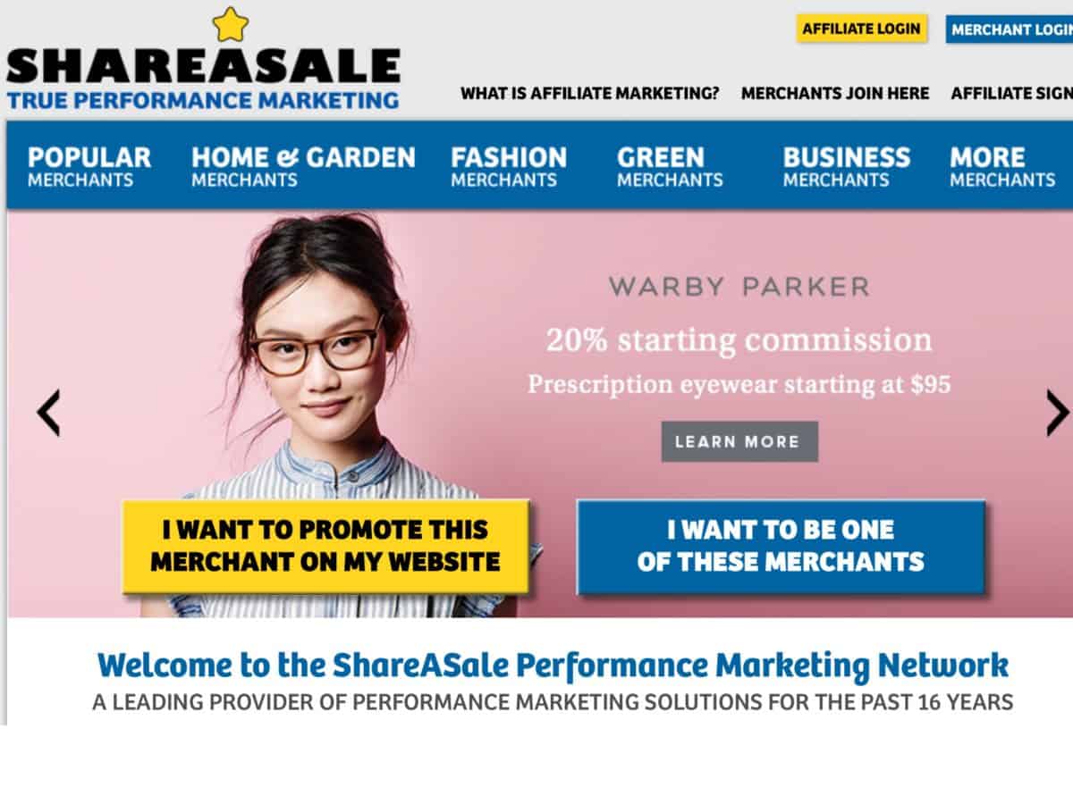 SHAREASALE aFFILIATE