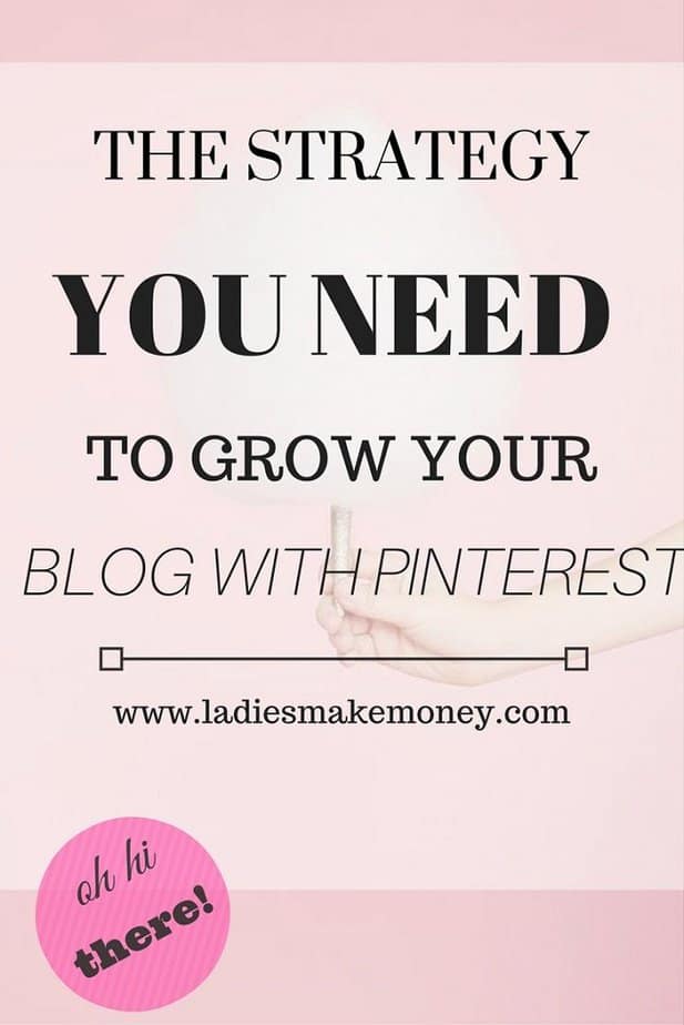 The Strategy you need to Grow your blog with Pinterest