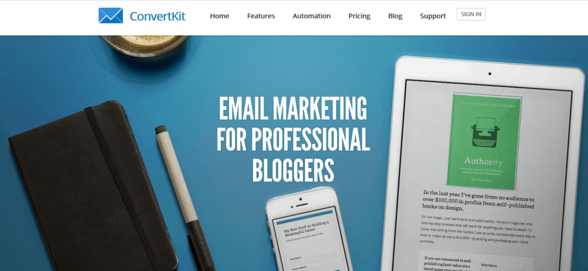 convert kit email marketing