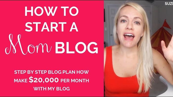 how to start a mom blog with Suzi Whitford