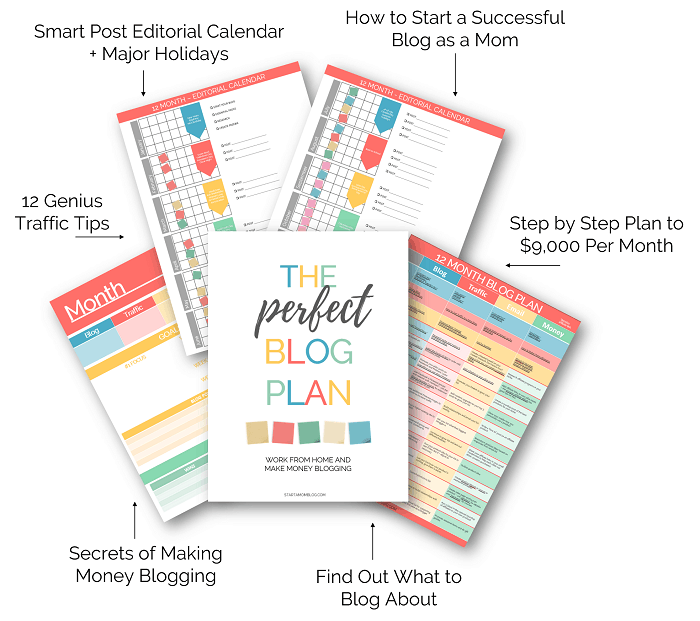 The perfect blog plan for making extra money with your blog monthly.