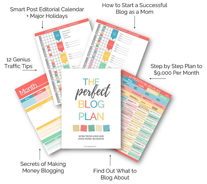 The perfect blog plan for making extra money with your blog monthly. 