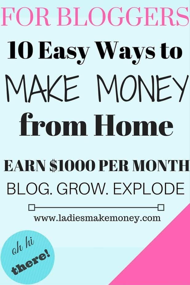 10 easy ways to make money from home and earn a full income