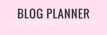 Blog Planner Printable. Plan your blog schedule one year in advance. 