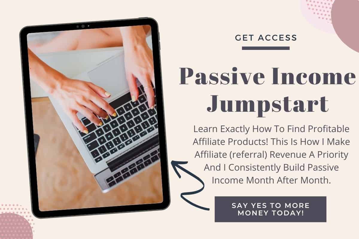 Passive Income Jumpstart: How to Find Profitable Affiliate Products! Want to create passive income in your biz, but aren't sure how? Tried referral / affiliate marketing but didn't have much luck? Let me show you one of the easiest ways to find products you'll be excited to share and earn commissions on.