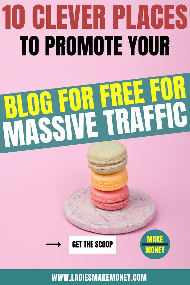 Exactly to promote your blog for massive traffic. Increase your blog traffic with these 10 totally free places to promote your blog. These are great blog tips if you are starting a blog and want to get traffic fast. 10 Blog post sharing sites that you can submit your site for free and grow your audience. Increase your site traffic from social media and search engines with these awesome blogging tips and tricks #blogtraffic #bloggingtips #marketing 