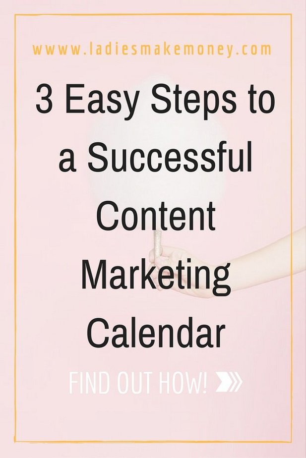 3 Easy Steps to a Successful Content Marketing Calendar