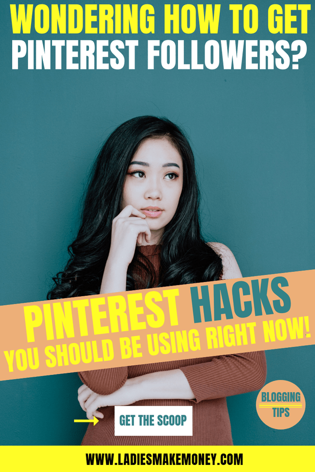 Here are tips to get more pinterest followers for new bloggers. Learn how to get more Pinterest followers and traffic, and double your re-pin rate by creating viral pins. #pinterestmarketing #pinterestmarketingtips #pintereststrategy #marketingstrategy #ladiesmakemoney