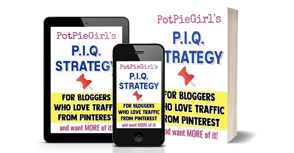 The PIQ Pinterest strategy to help increase your blog traffic. #pinteresttips