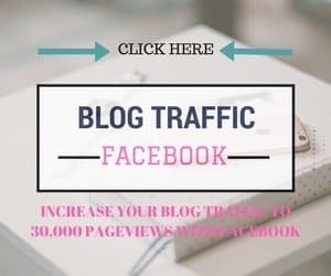 How to increase your blog traffic with Facebook. Grow your blog today.