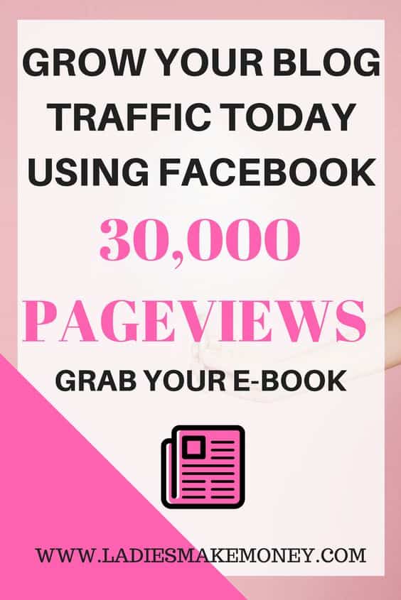 How to grow your blog traffic and increase the traffic using Facebook and social media.
