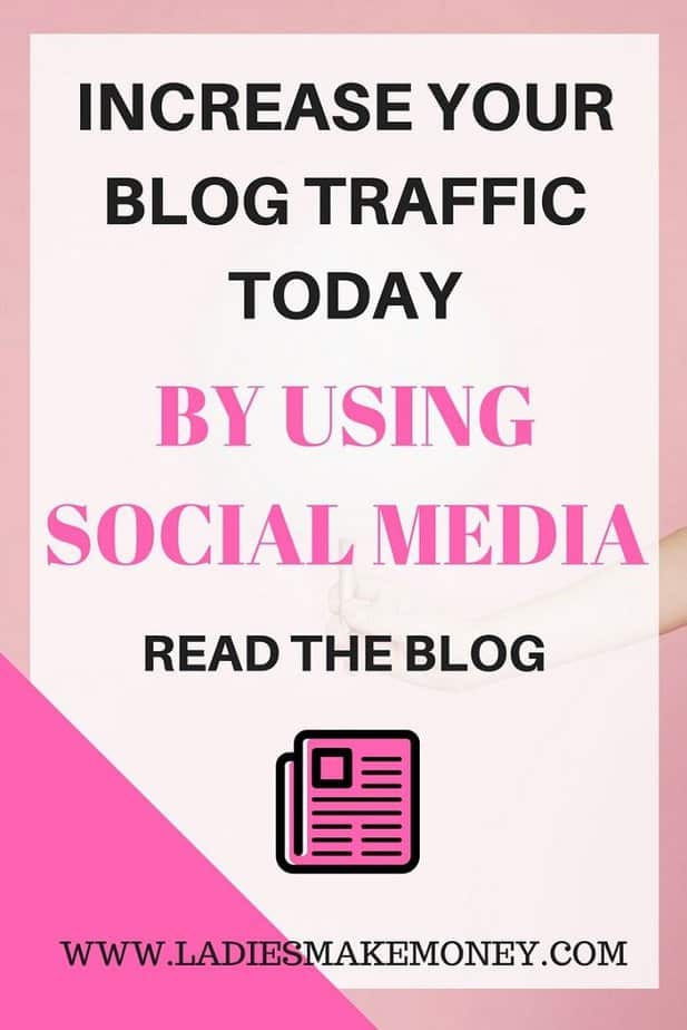 GROW YOUR BLOG TRAFFIC TODAY WITH SOCIAL MEDIA