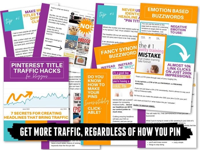 Pinterest Title hacks designed to increase your blog traffic using Pinterest! #pinteresthacks