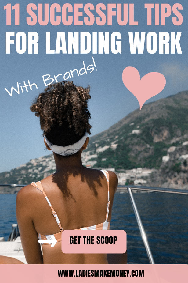 Successful entrepreneur on a boat using money made with sponsored blog work! 