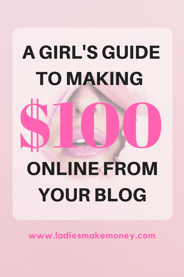 A girl's guide to making money from you blog