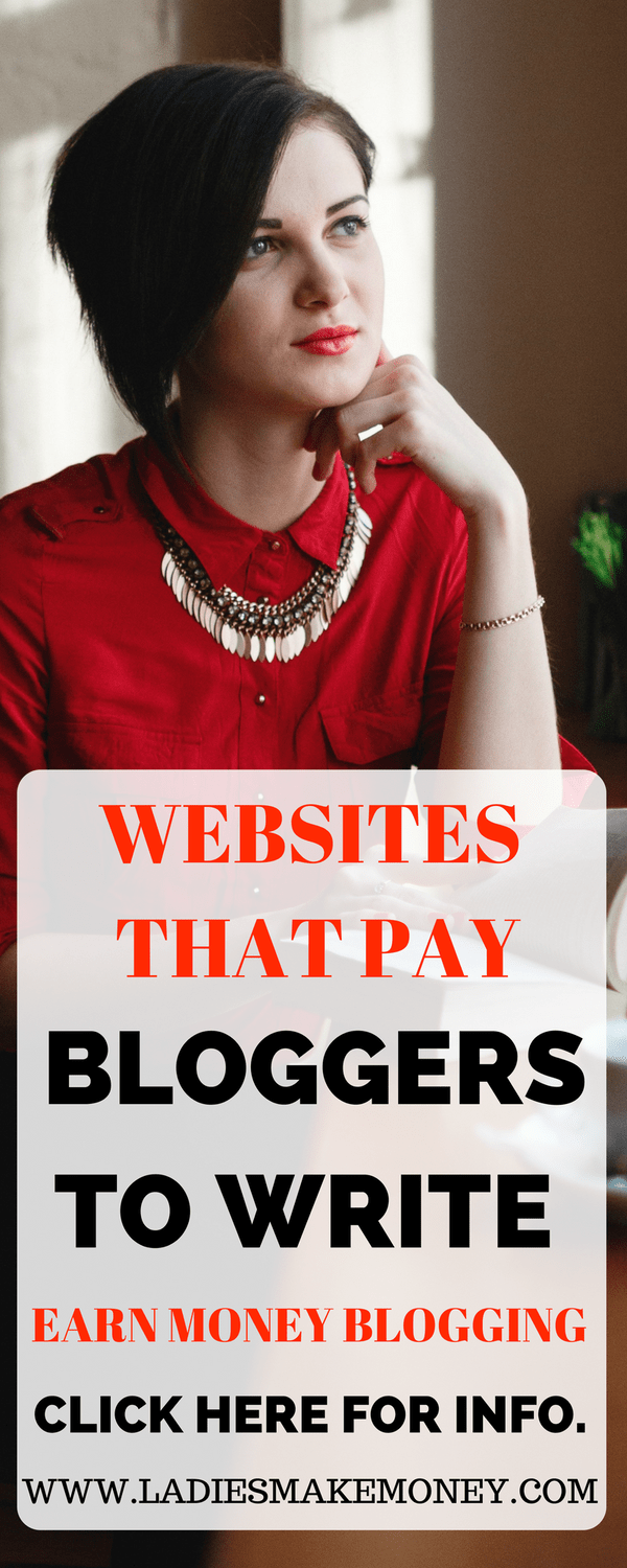 Websites that pay bloggers to work