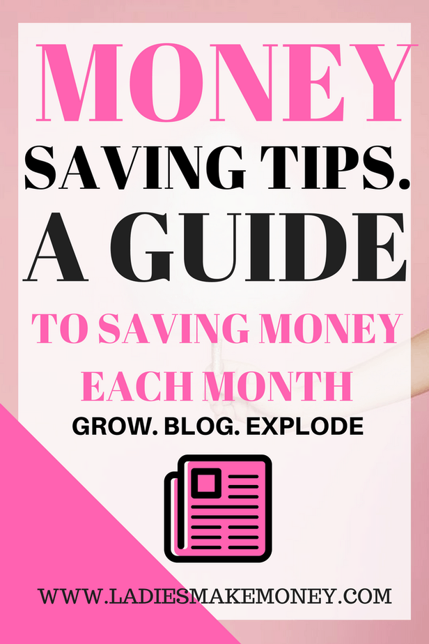 Money saving tips, How to save money each month