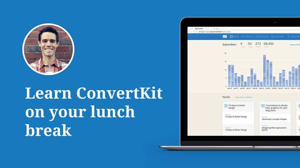 ConvertKit great for email marketing