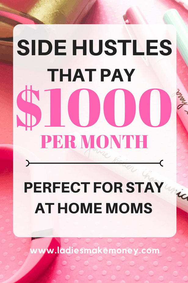 Side hustles that make $1000 per month