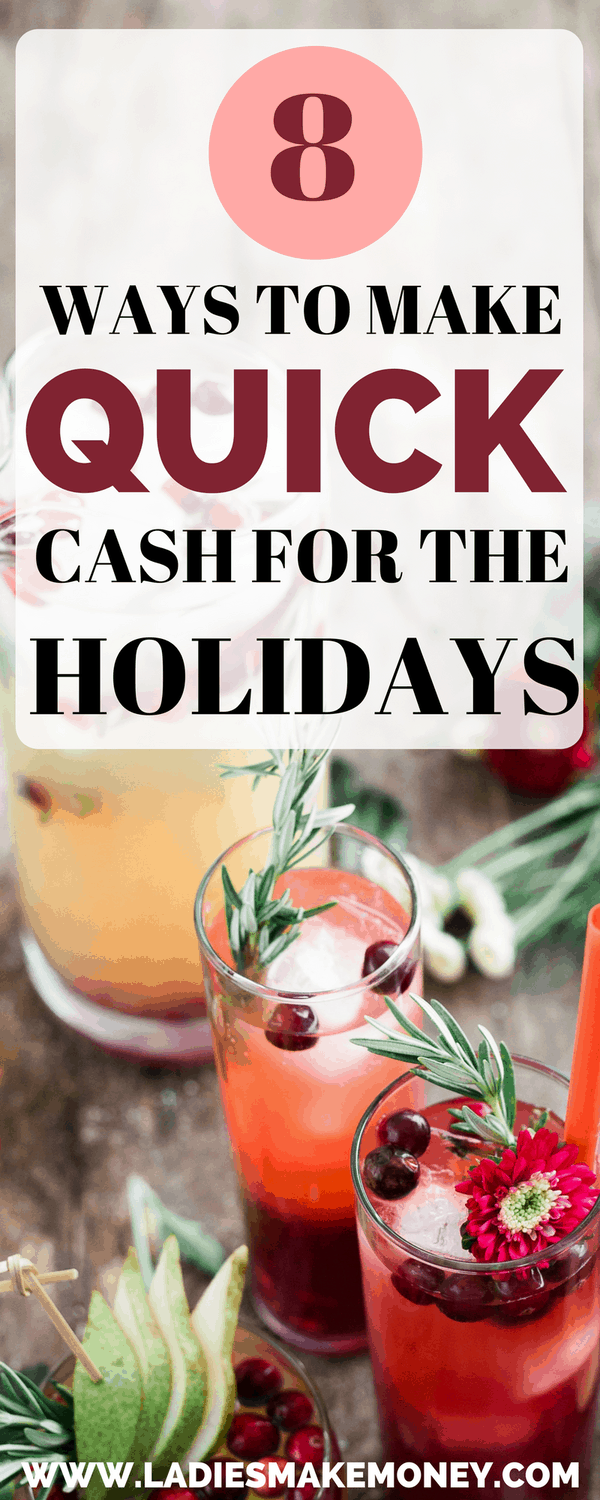 Ways to make extra cash for the holidays