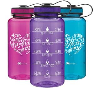 Water bottle tracker to lose weight