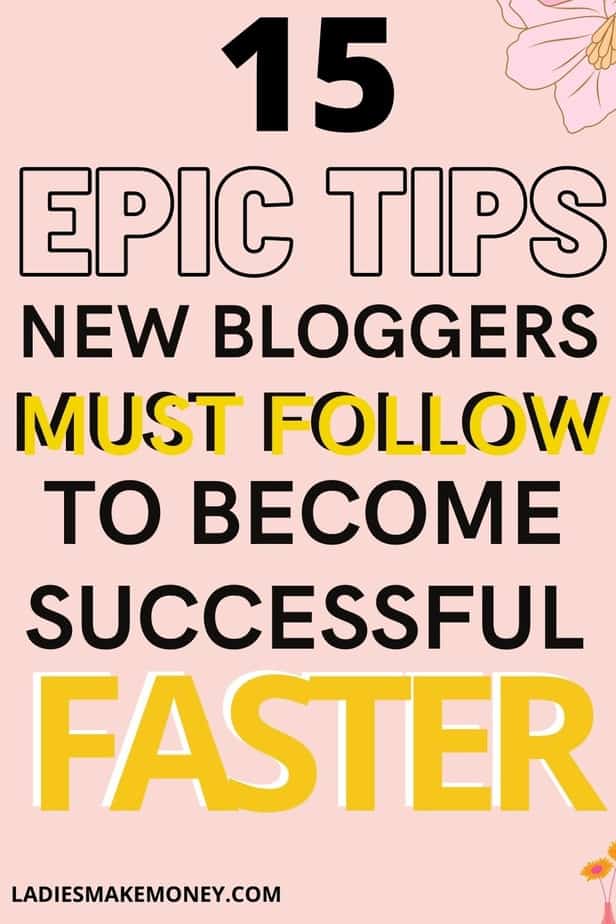 How do beginner bloggers make money? Here are the Best Blogging tips for new bloggers! What is the best advice for blogging? Go ahead and click here to find out my top blogging tips for bloggers. I share the best Best advice for new bloggers!