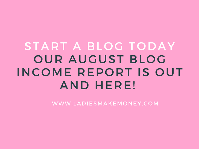 Blog income report