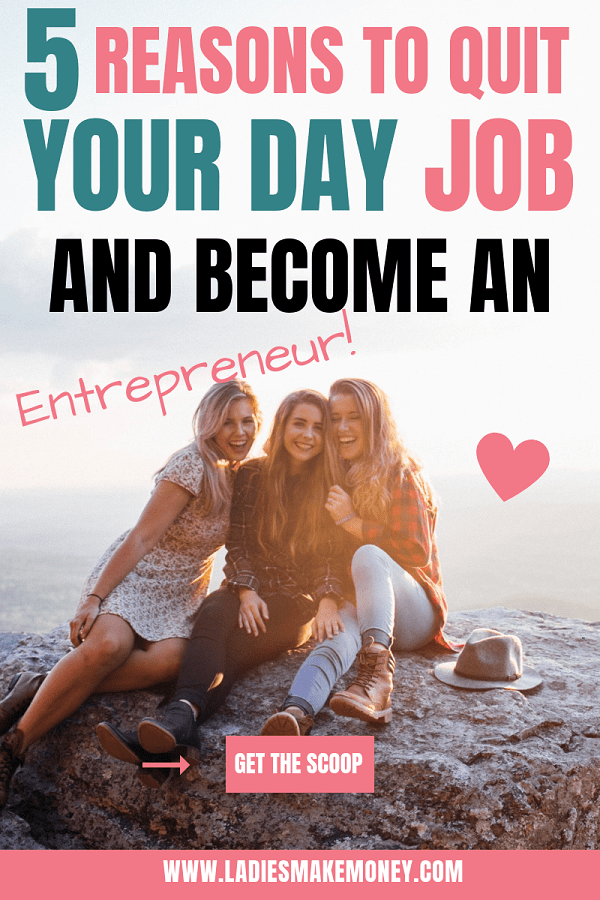 Do you want to escape the 9-5? Here are a few tips to quit your day job and start a successful side business! Learn how to earn passive income and make money online as an entrepreneur! #workfromhome #9-5 #quityourjob #sidejobs #workfromhome 