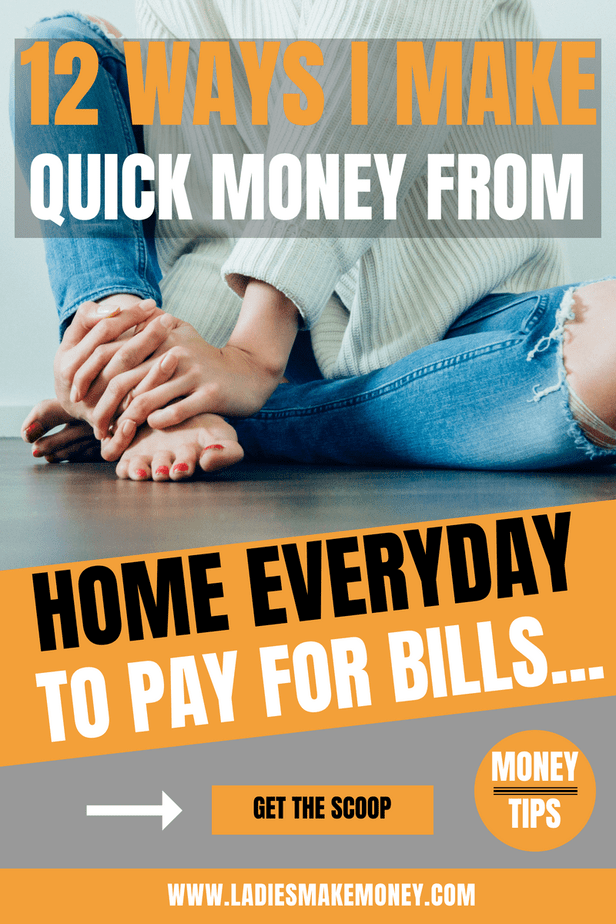 12 Quick Ways to make extra money every day from home