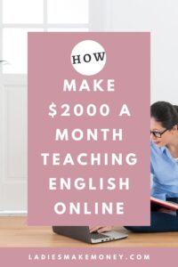 How To Make Money Teaching English Online From Anywhere! Online school has become very popular so if you are looking to make $2000 a month teaching English online, click here. People are paying for distance learning so join in. Want to earn a solid income from home with a flexible schedule? Start teaching English as a second language abroad online from anywhere, anytime. 