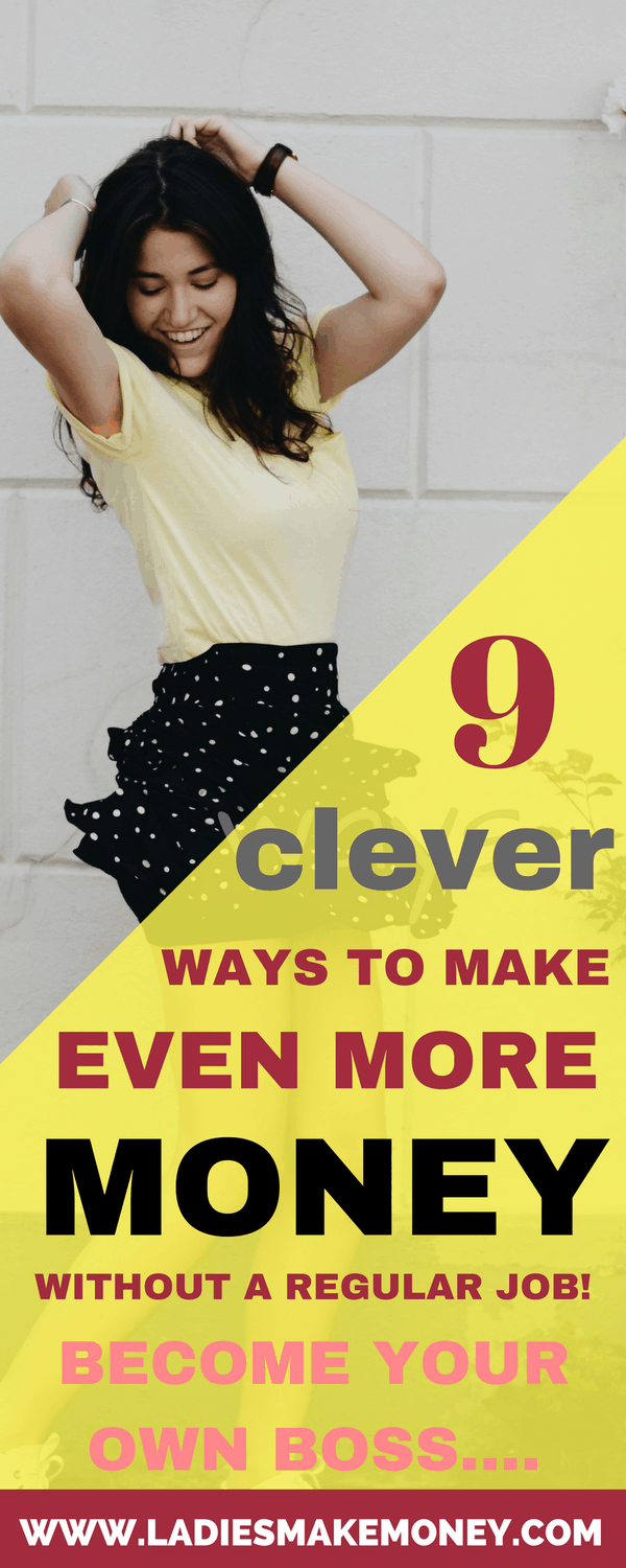 9 Clever ways to make more money even with no Job. How to make fast money online for those that have just recently lost their full-time jobs. How to make money online. Learn how to make extra money as a stay at home. Making money for extra income. Side hustlin that will make you extra money everyday. Ways to earn extra money. #makemoneyonline