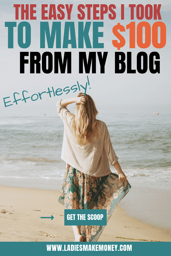 Make money blogging for beginners fast! Here are a few ideas you can use to make money blogging your first month! Learn how to earn passive income with your blog the easy way! Tips for making your first $100 with a blog! learn how I make extra money at home. This post is perfect those who want to learn how to make money blogging. #bloggingtips #bloggingformoney