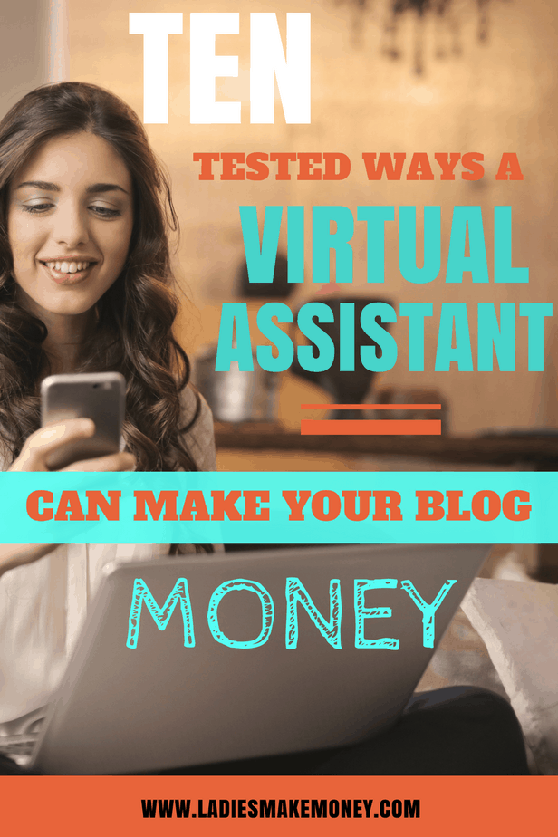 How a Virtual Assistant can help you make money on your blog. 10 Ways a Virtual Assistant Virtual can help your blog make money. Hiring a VA for your blog. Hiring a Virtual Assistant | Becoming a Virtual Assistant | Virtual assistant jobs | Make extra cash from home by becoming a Virtual Assistant | Work from home jobs | Virtual Assistant jobs | Virtual Assistant Business | How to become a virtual assistant! | Starting your own virtual assistant business is a great way to make money from home
