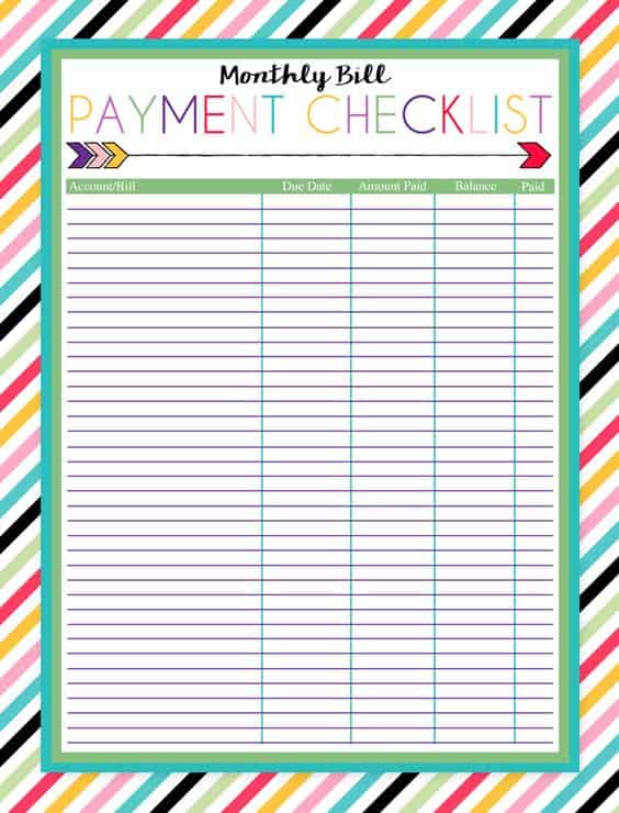 17 Brilliant and FREE Monthly Budget Template Printable you need to Grab