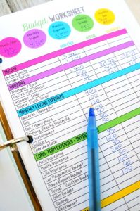17 Brilliant and FREE Monthly Budget Template Printable