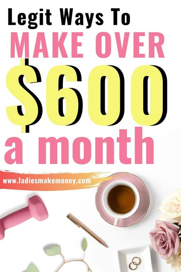 Here are 7 flexible side gigs to work in free time and make $600 per month. Looking for ways to side hustle in 2020? These side hustle ideas will help you make extra money every month! Follow these online side hustles are perfect for those wanting more money! #makemoney #sidegigs #workathomejobs #workfromhomejobs #earnfastcash #makemoneyonline