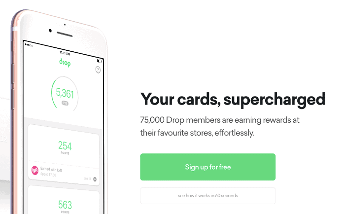 use the drop app to get rewards and free gift cards. 