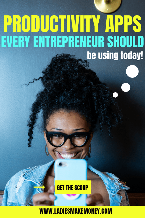 Here is a list of the best productivity apps for bloggers, female entrepreneurs and business women. Use these productivity apps to help manage your business and life. Check out my list of free productivity apps to manage your time. #productivityapps #productivityhacks