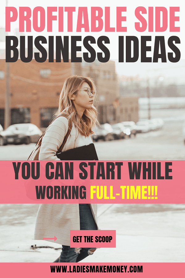 If you are stuck on what side business ideas will make you extra money and passive income, we have a great list. Start these low cost side business ideas to make extra money from home. They are perfect for stay at home moms, students and women! #workfromhome #extraincome #passiveincome