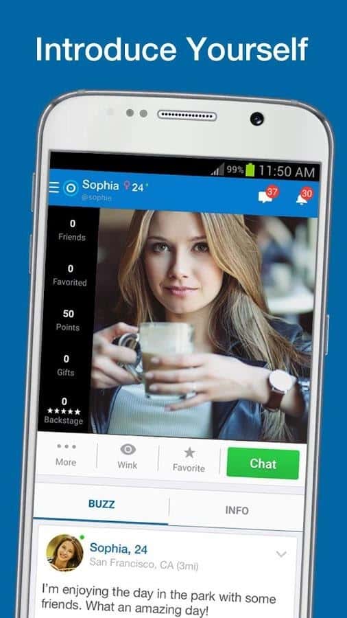 Make new friends with skout 