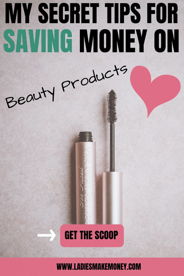 Lazy girl tips on saving money on beauty products. Use these makeup hacks to save money on your cosmetics and beauty products #beautytips #makeuphacks