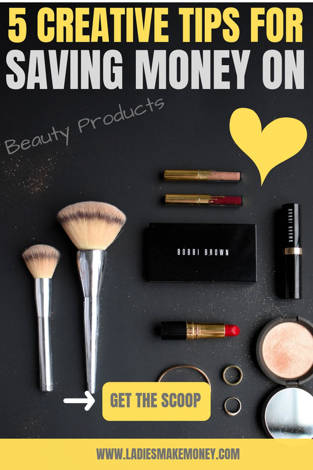 Lazy girl tips on saving money on beauty products. Use these makeup hacks to save money on your cosmetics and beauty products #beautytips #makeuphacks