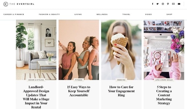 Lifestyle blogs for women. The everygirl focuses on bringing career tips, entrepreneurial tips to women #lifestyleblog 