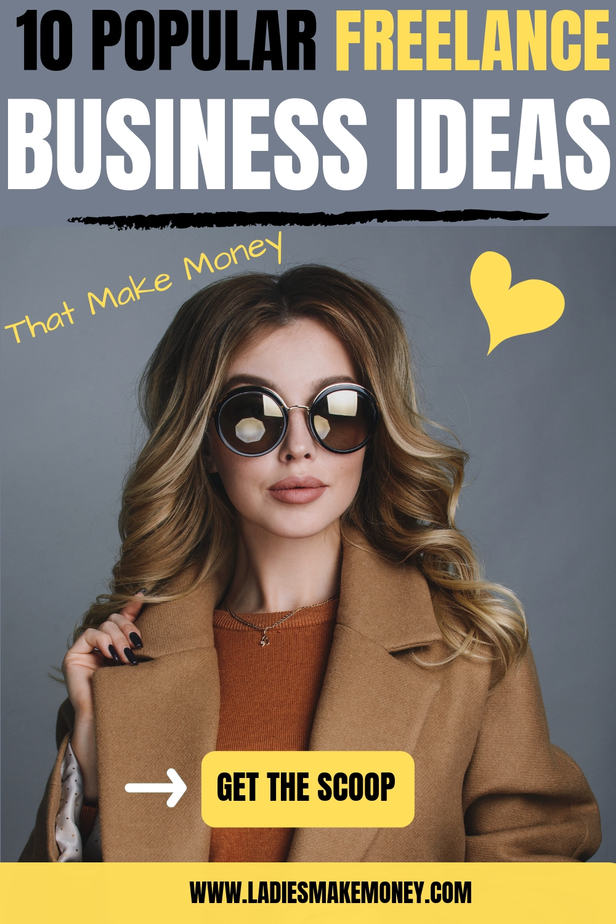 Career ideas for women: Here are a few freelance business ideas you can start at home as an Entrepreneur that is looking to make money. These work from home jobs can turn into successful careers. #femaleentrepreneur #entrepreneur #career