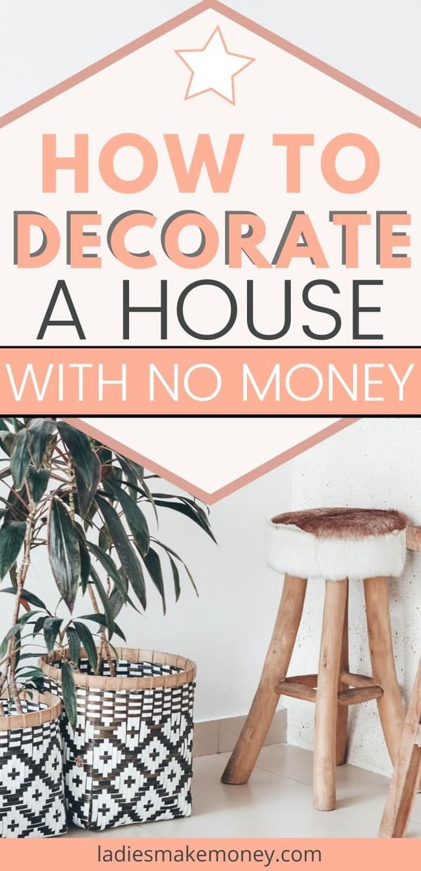 Wondering how to decorate a house on a budget? You don't have to have a big budget (or even a medium one) to make your home beautiful to you. Decorating your home on a budget doesn't have to be scary, nor do you have to sacrifice your personal style. Let's get started with some of these awesome decoration ideas! When it comes time to decorate on a budget, DIY skills and finding extra money will get your house or apartment where it needs to be. #decoratingonabudget #decortips