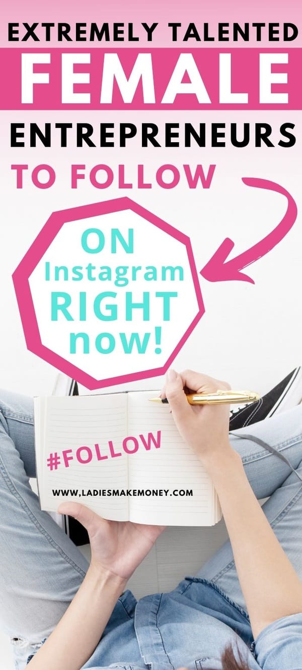 Here are a few top female entrepreneurs to follow on Instagram! If you wondering who to follow on Instagram inspiration! Follow these women on Instagram today #Instagram #EntrepreneursonInstagram