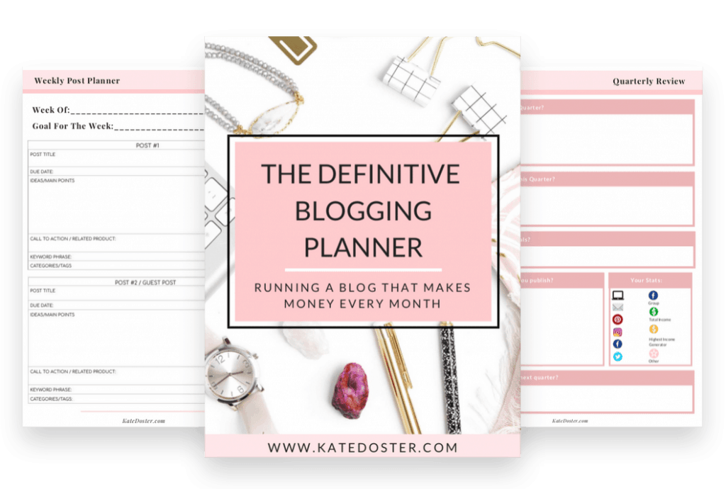 Kate Doster Planner for creatives