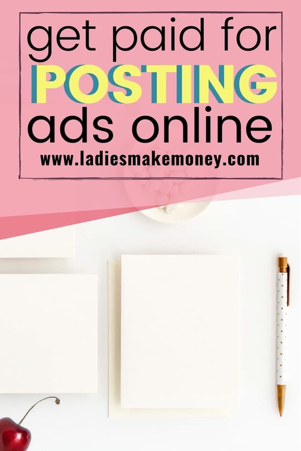 Are you looking to make some extra cash? Now you can get paid to post ads online. Here are the best ways to get paid to post ads on Facebook, social media, Twitter, Instagram, your blog and companies online EVERYTHING you need to know on how to earn money online, click now! | #getpaidtopostads #postads #workfromhome #sidehustle